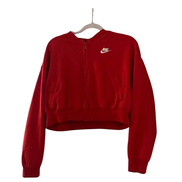 Nike Tops - Nike Red Women's Sweatshirt